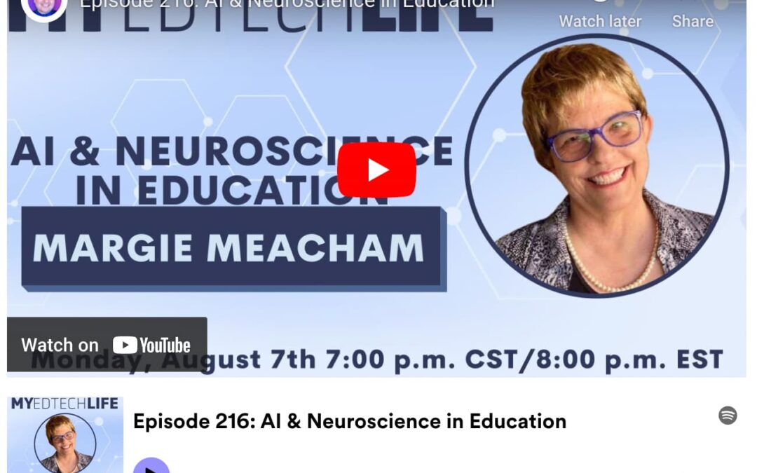 AI & Neuroscience in Education (MyEdTechLife)